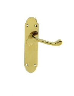 CARLISLE BRASS - DL167-BP OAKLEY LEVER ON BACKPLATE - LATCH