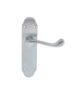 CARLISLE BRASS - DL167SC-BP OAKLEY LEVER ON BACKPLATE - LATCH