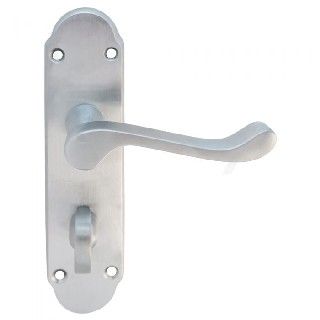 CARLISLE BRASS - DL168WCSC-BP OAKLEY LEVER ON BACKPLATE - BATHROOM 57MM C/C