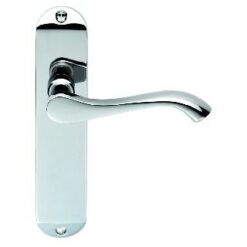 CARLISLE BRASS - DL181CP-BP ANDROS LEVER ON BACKPLATE - LATCH