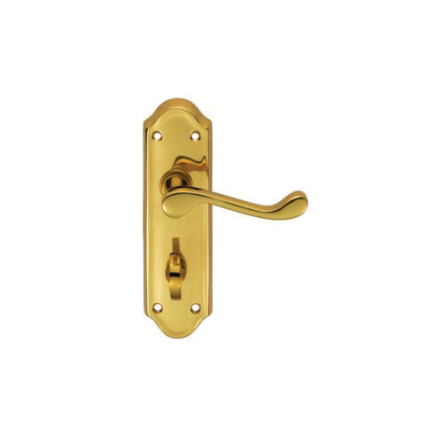 CARLISLE BRASS - DL18WC ASHTEAD LEVER ON BACKPLATE - BATHROOM 57MM C/C