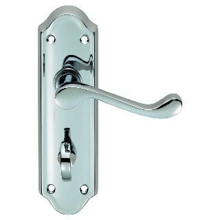 CARLISLE BRASS - DL18WCCP-BP ASHTEAD LEVER ON BACKPLATE - BATHROOM 57MM C/C