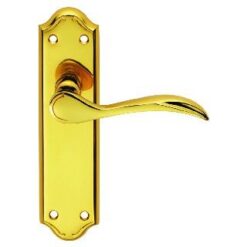 CARLISLE BRASS - DL191 MADRID LEVER ON BACKPLATE - LATCH