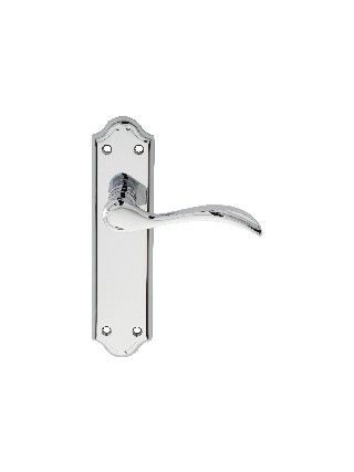 CARLISLE BRASS - DL191CP-BP MADRID LEVER ON BACKPLATE - LATCH