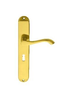 CARLISLE BRASS - DL380 ANDROS LEVER ON BACKPLATE - LOCK 57MM C/C