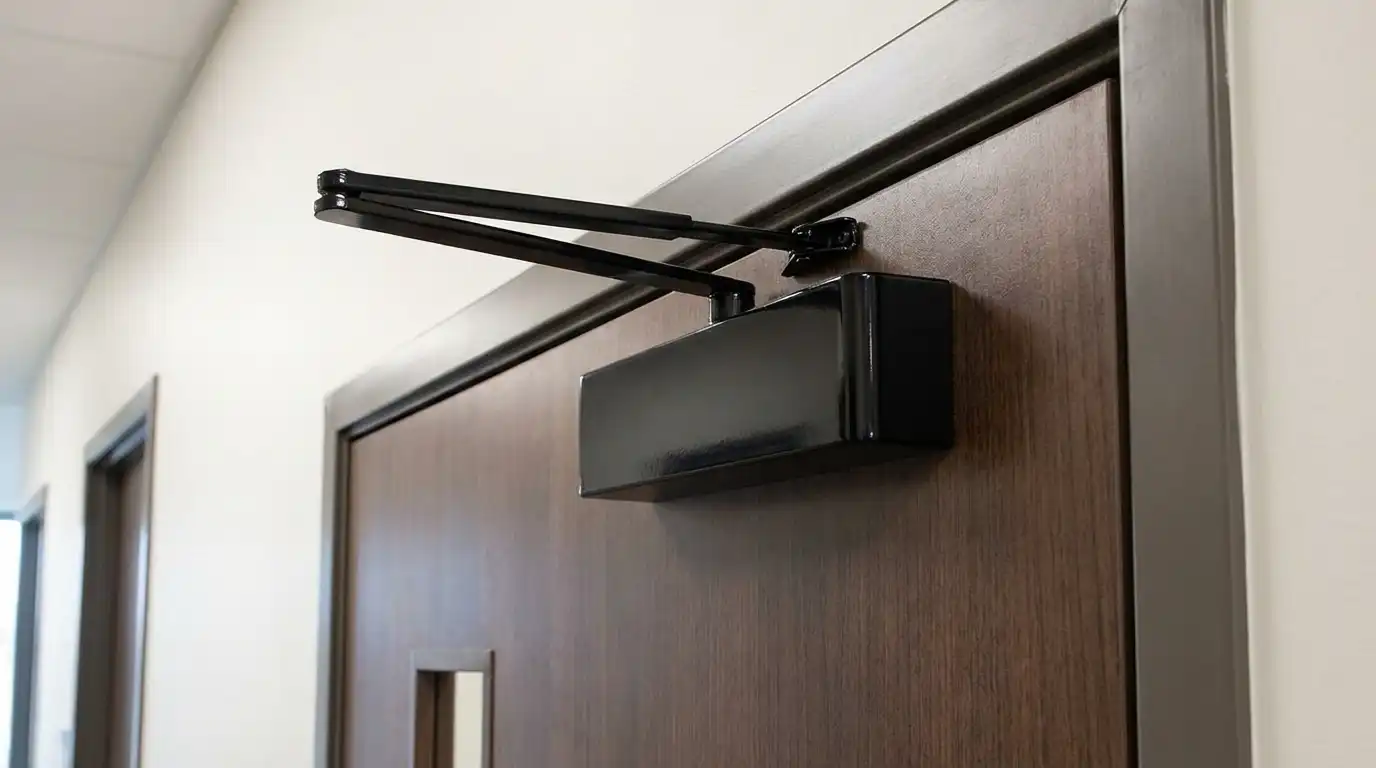 Rutland TS.9205 Door Closer, DABC c/w Semi-Radius Cover, Flatbar Armset Black - Image 7