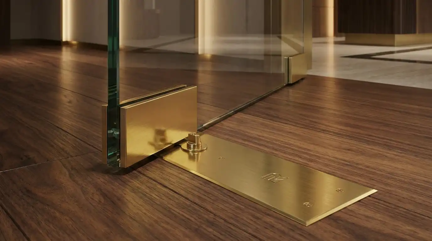 Rutland TS.7002 Hold Open Floor Spring & BC c/w Cover Plate & DA Pack Polished Brass - Image 7