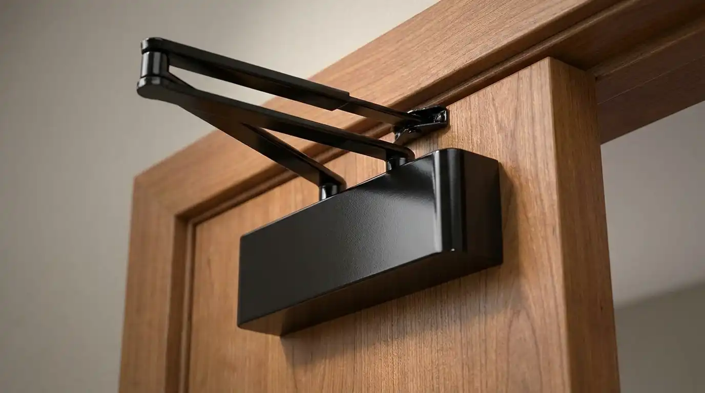 Rutland TS.9205 Door Closer, DABC c/w Semi-Radius Cover, Flatbar Armset Black - Image 8