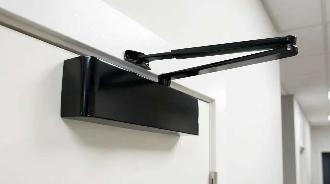 Rutland TS.9205 Door Closer, DABC c/w Semi-Radius Cover, Flatbar Armset Black - Image 9