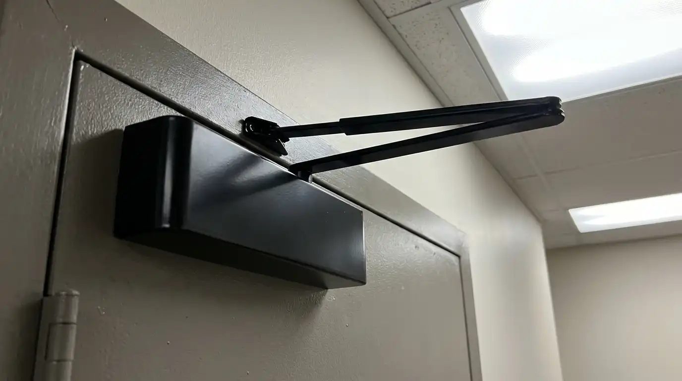 Rutland TS.9205 Door Closer, DABC c/w Semi-Radius Cover, Flatbar Armset Black - Image 6