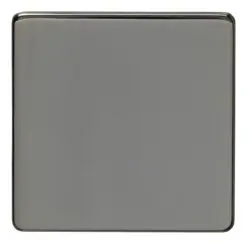 Eurolite Efbn1B Single Blank Enhance Flat Black Nickel Plate