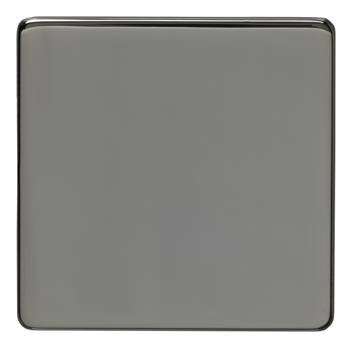 Eurolite Efbn1B Single Blank Enhance Flat Black Nickel Plate