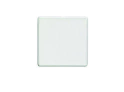 Eurolite Ecw1B Single Blank Flat Concealed White Plate