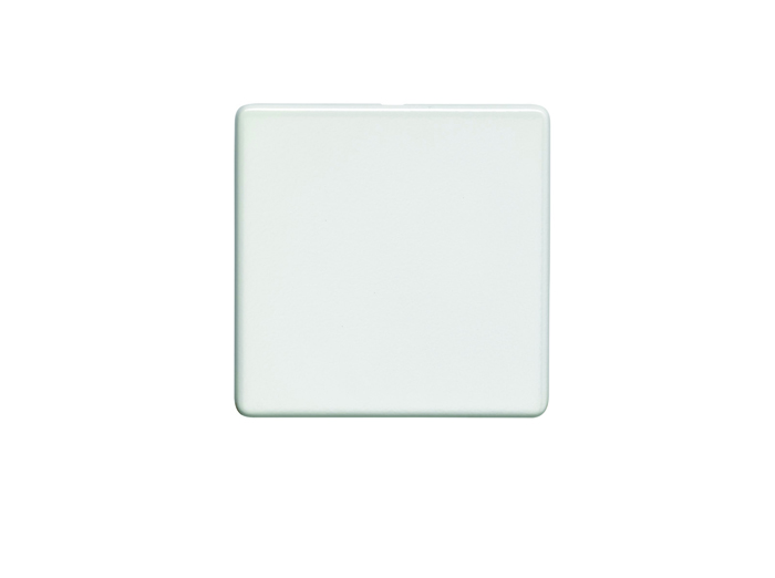 Eurolite Ecw1B Single Blank Flat Concealed White Plate