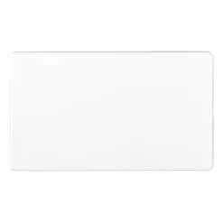Eurolite Ecw2B Double Blank Flat Concealed White Plate