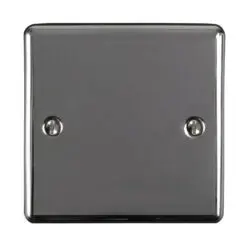 Eurolite En1Bbn Single Blank Black Nickel Enhance Range