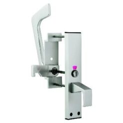 CARLISLE BRASS - EST9625SAA DISABLED TOILET HANDLE SET - SATIN ANODISED ALUMINIUM