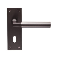 CARLISLE BRASS - EUL041MBRZ AMIATA LEVER ON BACKPLATE - LOCK 57MM