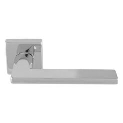 Carlisle Brass Volta Door Handle On Concealed Square Rose - Polished Chrome EUL110CP