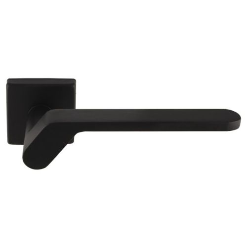 Carlisle Brass Pendio Door Handle On Concealed Square Rose - Matt Black EUL130MB