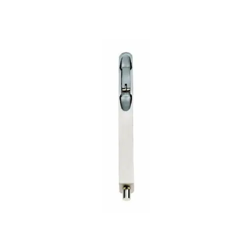 CARLISLE BRASS - FBT1008BSS-R 8" LEVER ACTION FLUSH BOLT GRADE 304 STAINLESS STEEL - RADIUS
