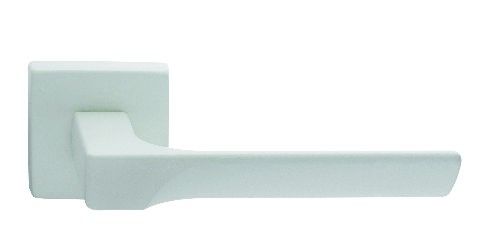 CARLISLE BRASS - FH5WH FLASH LEVER ON CONCEALED FIX SQUARE ROSE (WHITE)