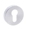 STATUS Nebraska Lever on Round Rose - Satin Chrome S28RSC