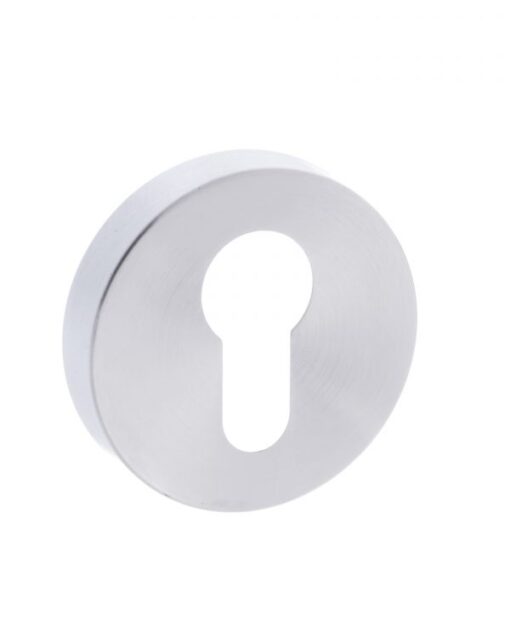 STATUS Nebraska Lever on Round Rose - Satin Chrome S28RSC