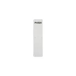 CARLISLE BRASS - FPP43502SAA FINGER PLATE 350 X 75MM - PUSH