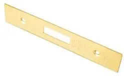 CARLISLE BRASS - FSF5007PVD FOREND STRIKE & FIXING PACK TO SUIT ARCHITECTURAL DEADLOCKS (EDS/LDS)