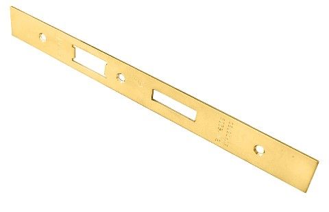 CARLISLE BRASS - FSF5017PVD FOREND STRIKE & FIXING PACK TO SUIT DIN EURO SASH/BATHROOM LOCK (SECURITY)