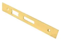 CARLISLE BRASS - FSF5020PVD FOREND STRIKE & FIXING PACK TO SUIT BS CYLINDER SASHLOCK