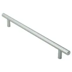 CARLISLE BRASS - FTD445CSC FTD 12MM STEEL T- BAR HANDLE 160MM C/C