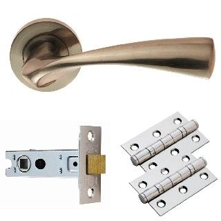 CARLISLE BRASS - GK007SN-INTB SINTRA LATCH PACK