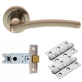 CARLISLE BRASS - GK009SN-INTB TAVIRA LATCH PACK