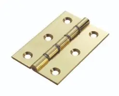 CARLISLE BRASS - HDSW1-BP 76 X 50 X 2MM DOUBLE STEEL WASHERED BUTT HINGE