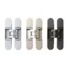 Sugastsune Hes3D-90Dc 3-Way Adjustable Concealed Hinge Silver (Dull Chrome)