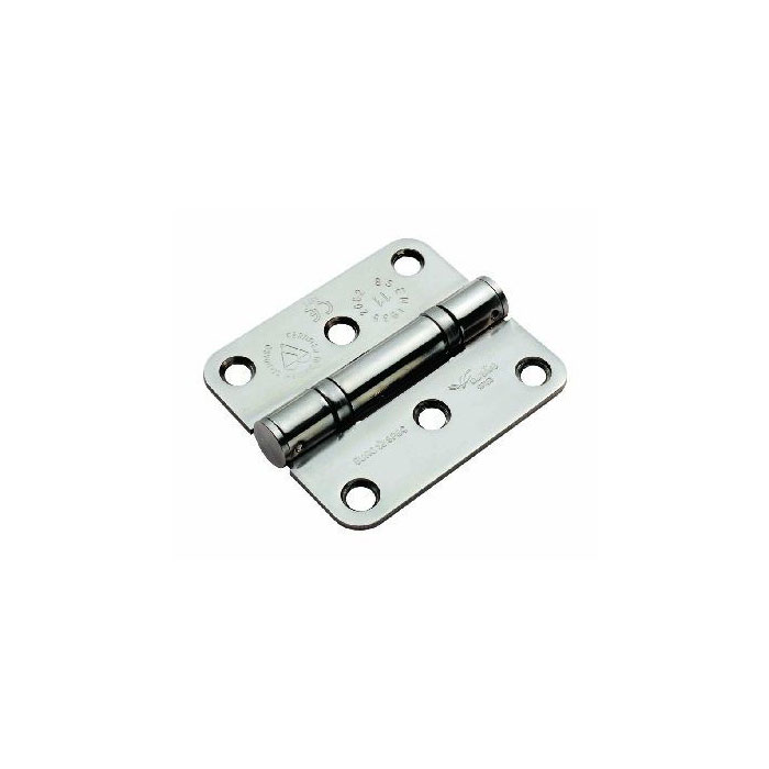 CARLISLE BRASS - HIN13225-11BSS-R 76MM X 67MM X 2.5MM BALL BEARING HINGE - GRADE 11 - RADIUS