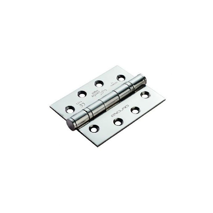 CARLISLE BRASS - HIN1433P-13BSS-3P EUROSPEC 102 X 76 X 3MM BALL BEARING HINGE - GRADE 13 PACKS OF 3.