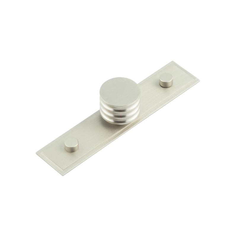 Sturt Cupboard Knobs 30mm Stepped Satin Nickel