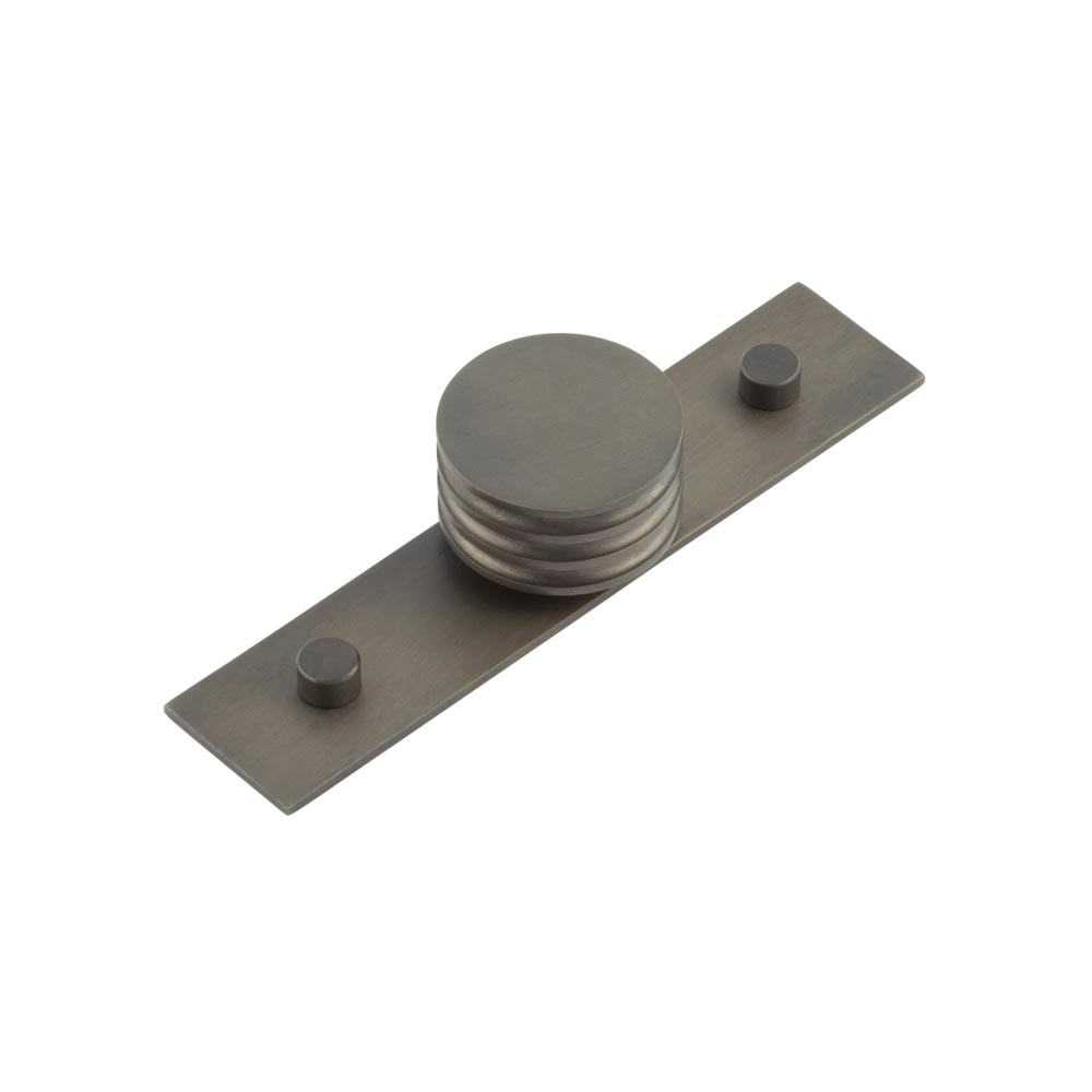 Sturt Cupboard Knobs 40mm Plain Dark Bronze