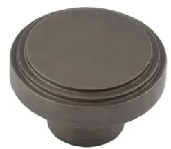 Cropley DB 40mm Cupboard Knob Stepped