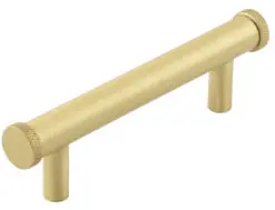 Wenlock SB 96mm Diamond Knurled End Cap Cabinet Handle