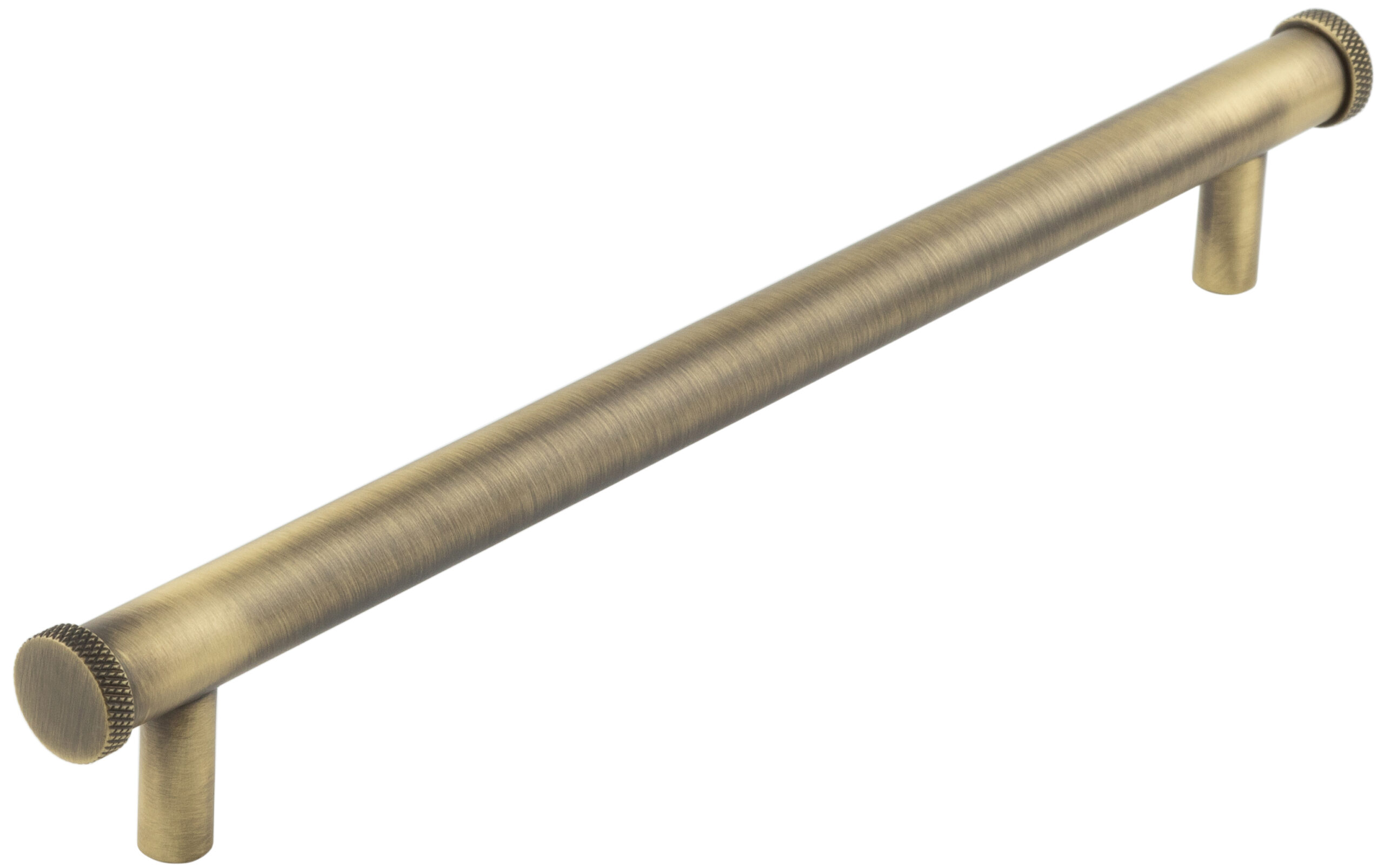 Wenlock AB 224mm Diamond Knurled End Cap Cabinet Handle