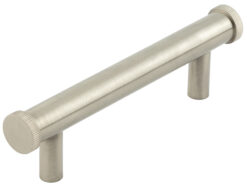 Thaxted SN 96mm Line Knurled End Caps Cabinet handles