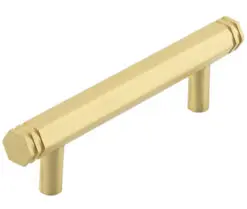 Nile SB 96mm Hex Cabinet Handle With End Step Detail