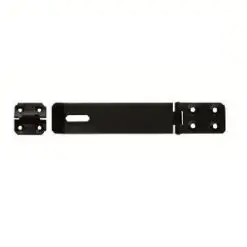 CARLISLE BRASS - ISH114BLK-BP SAFETY HASP AND STAPLE