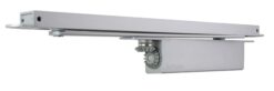 Rutland TS.11204 Door Closer EN 2-4 Concealed Cam Action Door Closer c/w Micro Rail & Connector Bar Silver