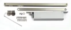 Rutland TS.11204 Door Closer EN 2-4 Concealed Cam Action Door Closer c/w SA Connector Bar Silver
