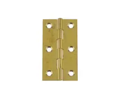 63x35x1.5mm SOLID DRAWN BRASS HINGE